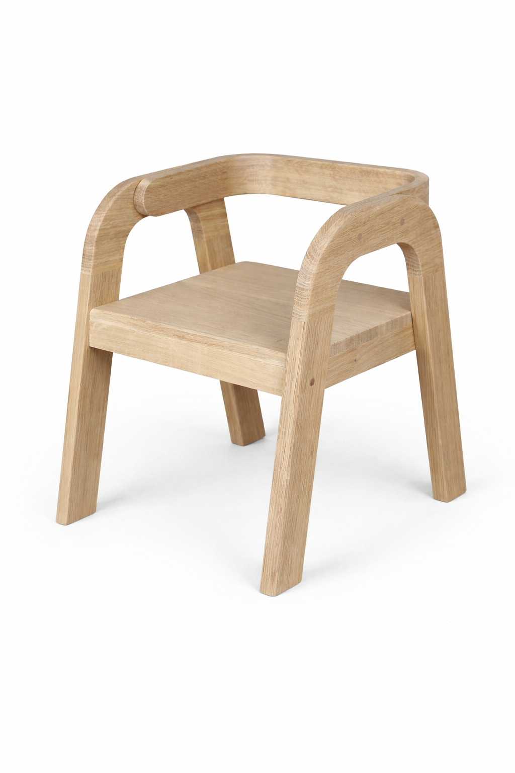 Chaise enfant en bois massif | Chaise Montessori naturelle – Fabriquée en France